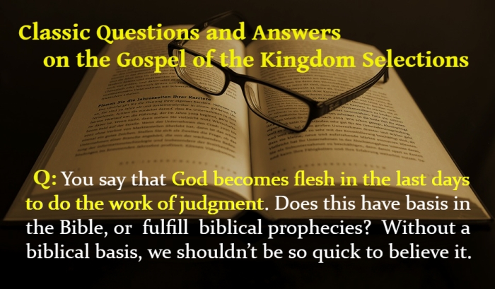 God, Almighty God, gospel,know god,ALMIGHTY GOD — THE BEGINNING AND THE END